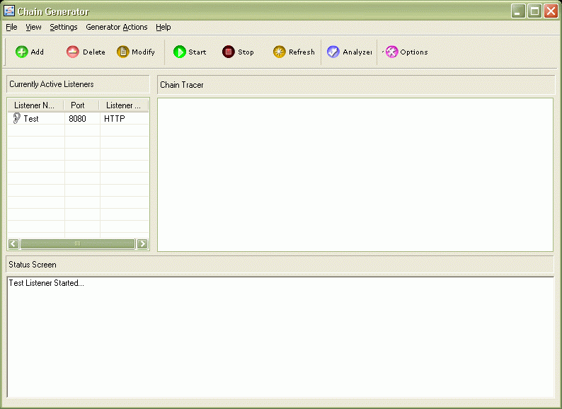 ProxyChain Screenshot